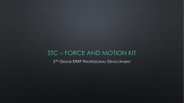 STC * Force and Motion Kit