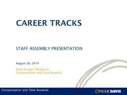 View the Career Tracks PowerPoint