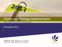 Fasset Strategy Implementation