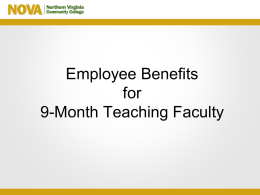 New-9-Month-Faculty-Benefits-Presentation-2013