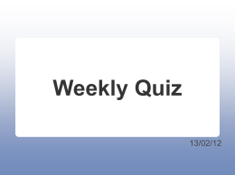 Week2 Quiz