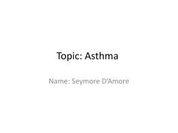 Asthma Example