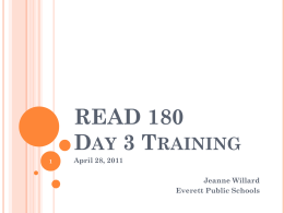 READ 180 Day 3 Presentation