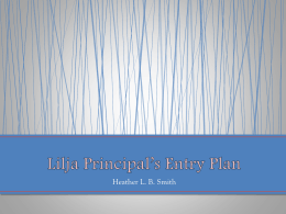Lilja Principal`s Entry Plan-1