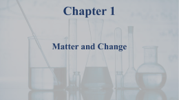 to Chapter 1.2 Matter