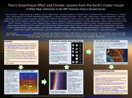 Titan*s Greenhouse Effect and Climate: Lessons from the Earth*s