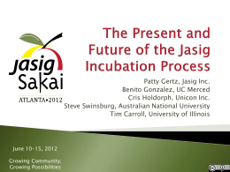 Incubation Process