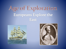 Age of Exploration - Mr. Turpin`s Class Page