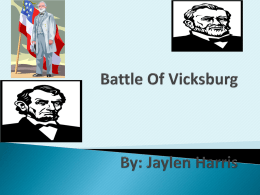 Battle Of Vicksburg