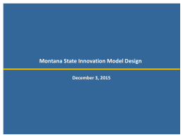 State Innovation Model