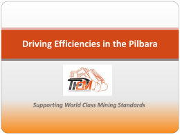 TPCM - Driving Efficiencies v2.0