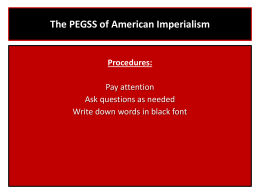 Politics of American Imperialism