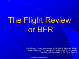 The Flight Review