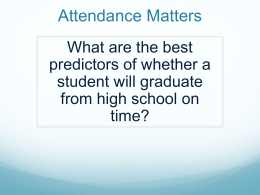 Attendance Matters - Fivay High School