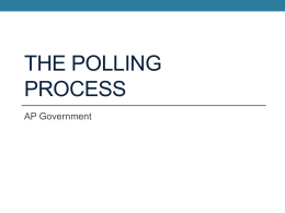The Polling Process (PPT)