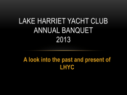HERE - Lake Harriet Yacht Club