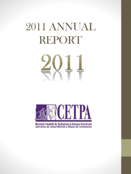 CETPA Annual Report 2011