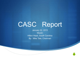 2015 CASC - Southern Southeastern, Inc.