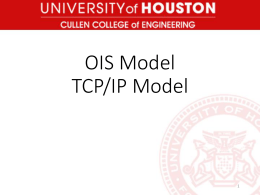 OIS Model TCP/IP