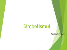 Simbolismul - WordPress.com