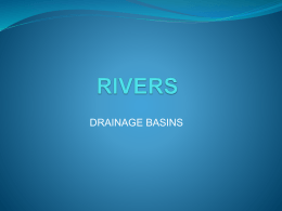 Rivers - Drainage Basins