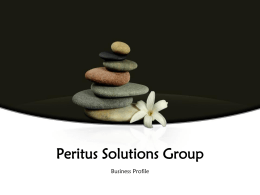 Peritus Solutions Sdn Bhd
