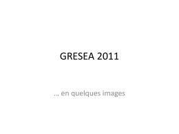 Rapport d`activités 2011