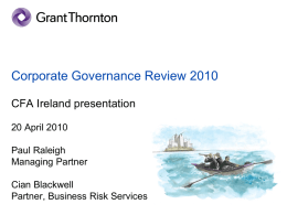 Grant Thornton Corporate Governance Review - CFA