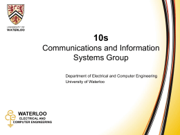 pptx - University of Waterloo