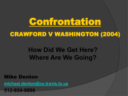 Confrontation - Williamson County