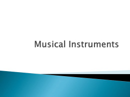 Musical Instruments PP File