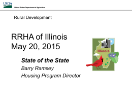 USDA RD State Of The State