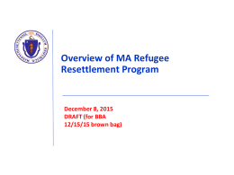 Office of Refugees and Immigrants PowerPoint