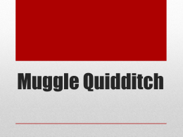 Muggle Quidditch