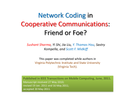 Network Coding in Cooperative Communications: Friend or