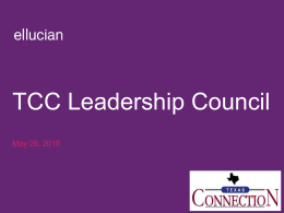 Leadership Council Conference Presentation