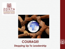 Step up to Leadership