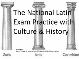 NLE - Expressions, Culture and History