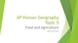 AP Human Geography Topic 5