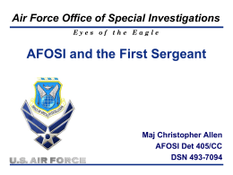 OSI FSA Brief updated 31 Jul 12