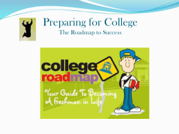 Preparing for Community College