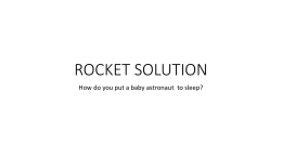 ROCKET SOLUTION