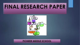 final research paper - Broward County Public Schools