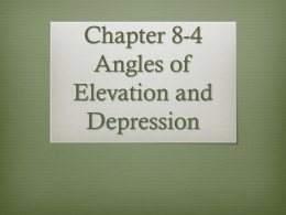Chapter 8-1 Pythagorean Theorem