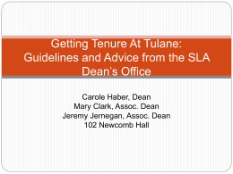 Getting-Tenure-At-Tulane-2015-2c-March-2