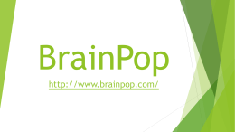 BrainPop - Chamberlainlaptop