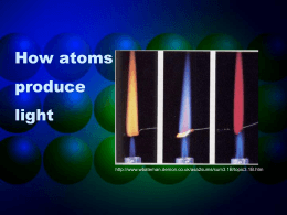 How electrons produce color