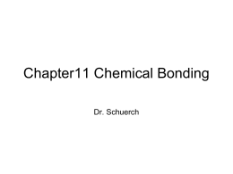 covalent bonds - Harding Charter Preparatory High School