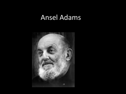 Ansel Adams - WordPress.com
