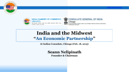 Mr. Seann Nelipinath - Consulate General of India
